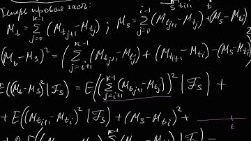 Спецкурс "Теория мартингалов 1", Лекция 8, Е.Е.Баштова