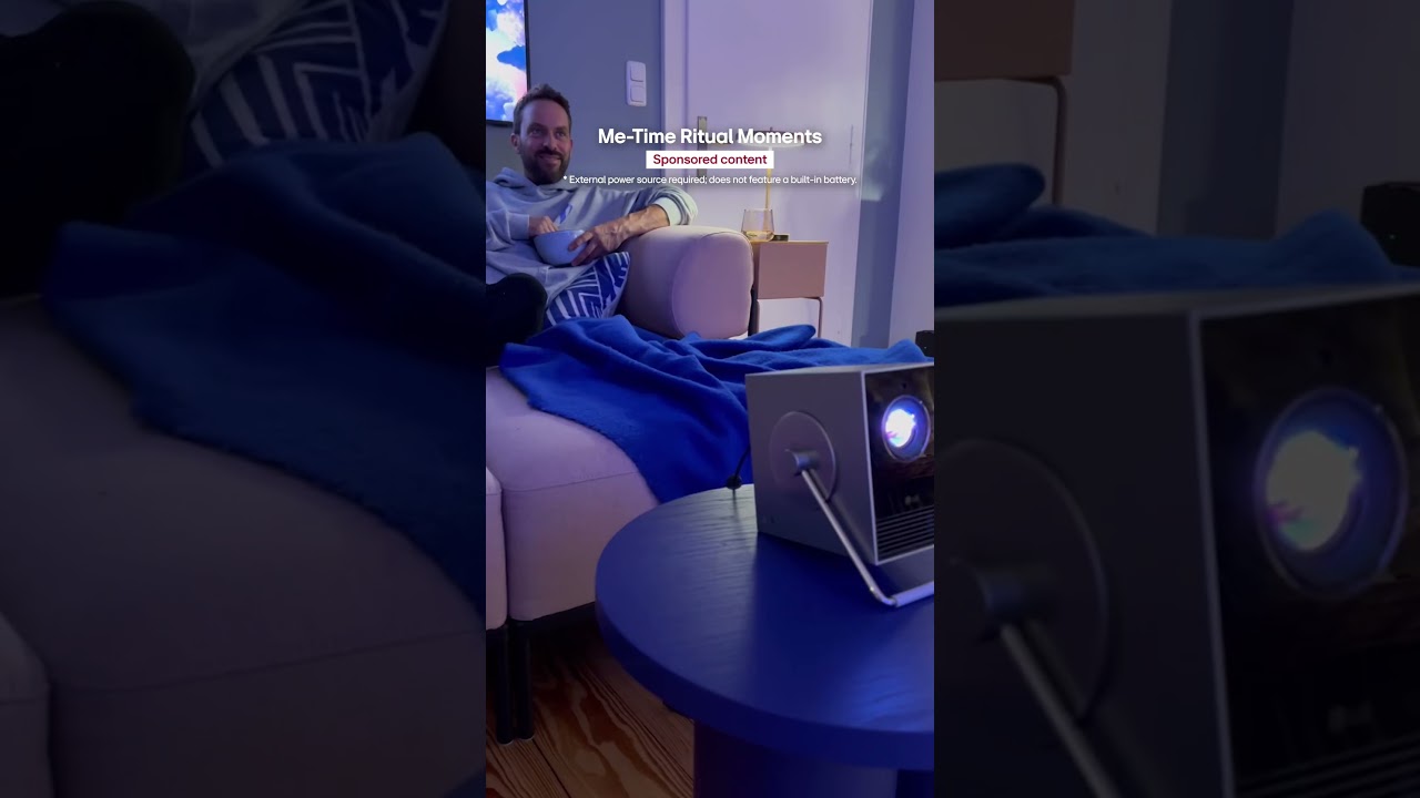 LG CineBeam Q : Me-Time Ritual Moment | LG ​