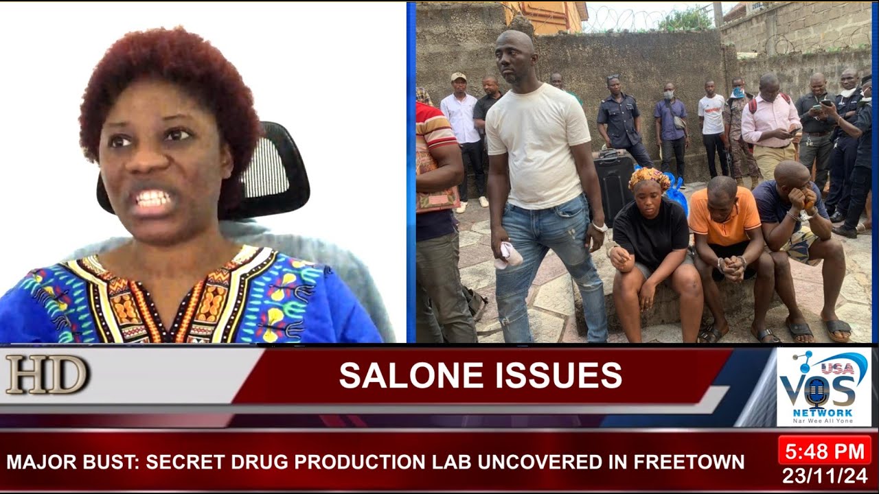 MAJOR BUST: SECRET DRUG PRODUCTION LAB UNCOVERED IN FREETOWN | SALONE ISSUES