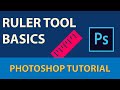 How to Use the Ruler Tool in Photoshop Easy Tutorial - Bangla