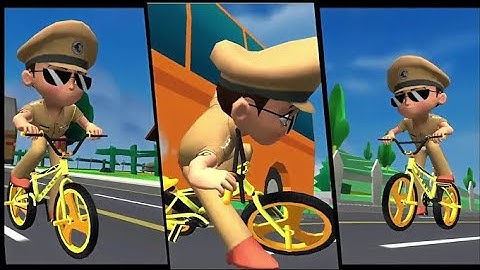Little Singham Cycle Race Game - Best Cycle Game | Android/iOS Gameplay HD 2024