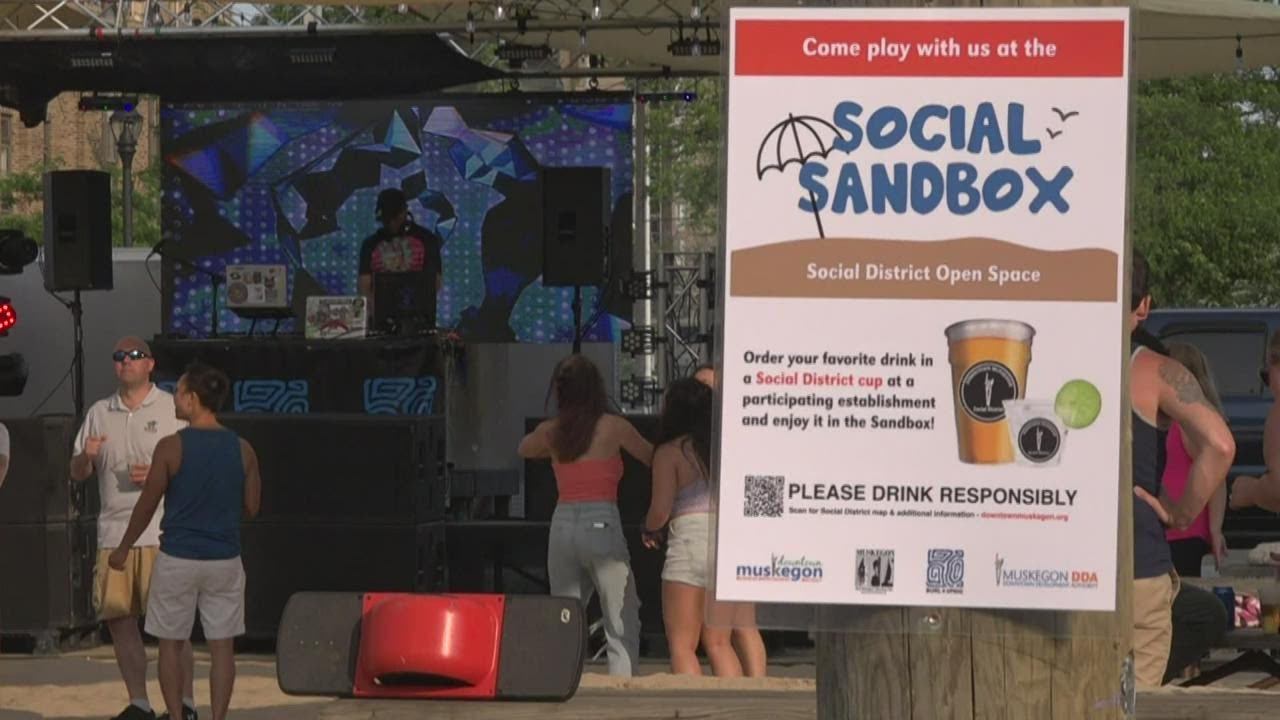 Overgrown lot in Muskegon transformed into 'Social Sandbox'