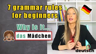 🇩🇪German grammar in a nutshell - If you are a beginner, then watch this.