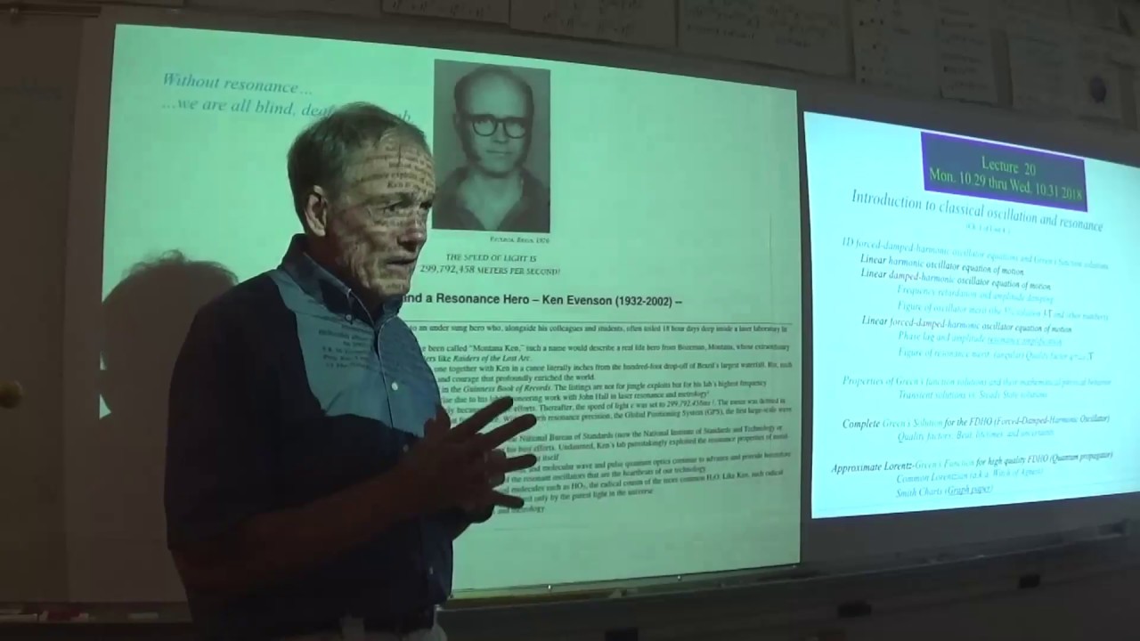 Classical Mechanics with a Bang! (2018 Fall) - Lecture #20