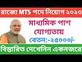 MTS Recruitment 2023 || FTI Recruitment 2023 || Madhyamik Pass Job