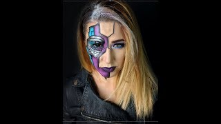 NEBULA Anvengers endgame MAKEUP TUTORIAL MARVEL
