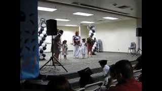 Chloe's preschool graduation