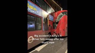 Very big London bus accident 2022