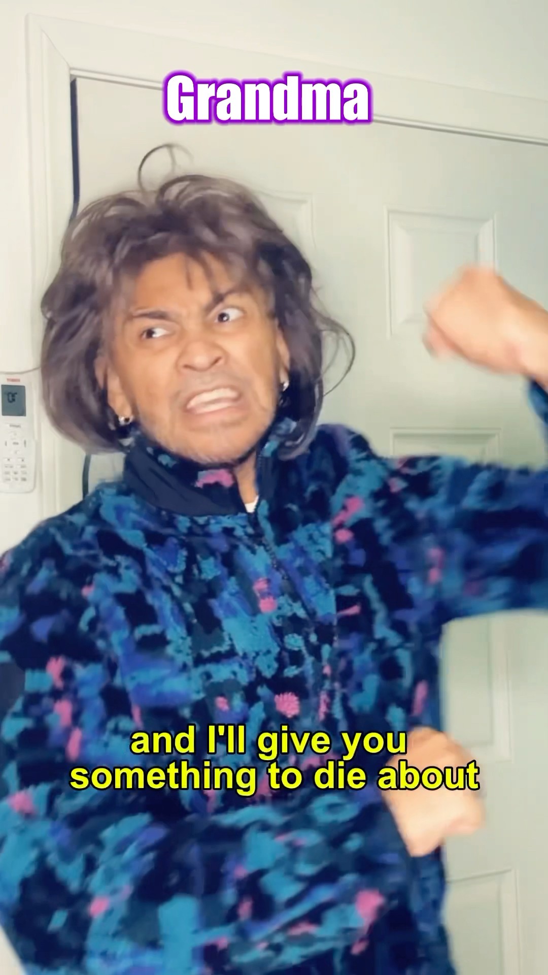 Grandma saves the day…?? #comedy IB:lindseywyatt #viral