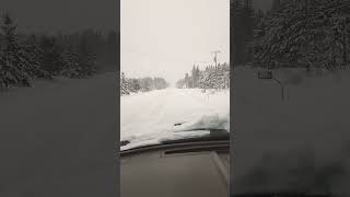 Minnesota winter driving.