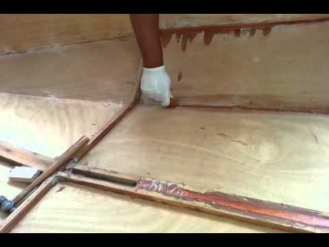 Epoxy Filets for my Sailing Dinghy