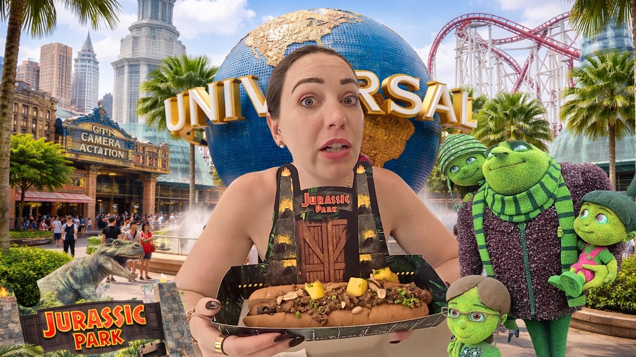 Inside Universal Studios in Singapore 🤯
