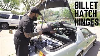 Billet Hatch Hinges | Fix Your Spoiler Gap | Third Gen Camaro Project Episode 36