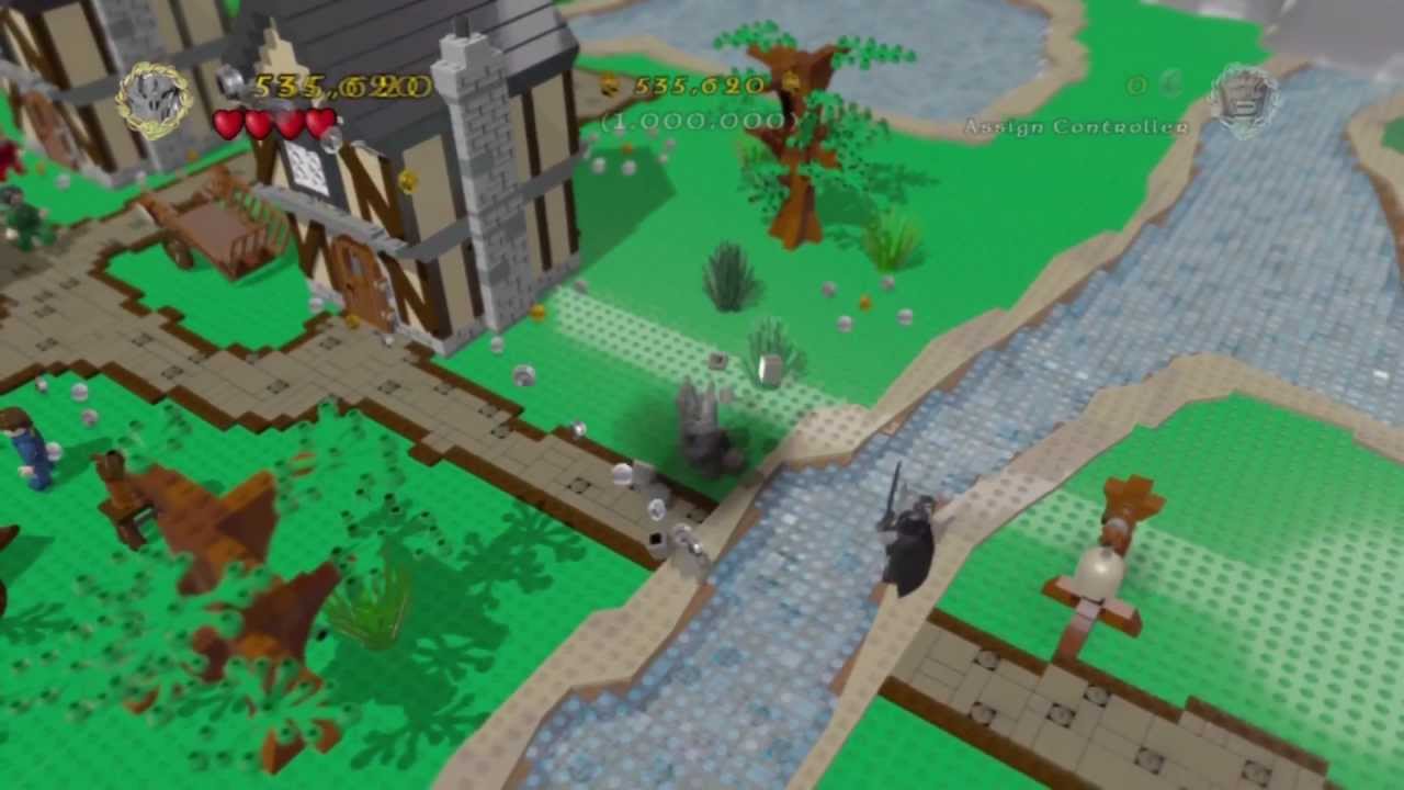 Lego Lord of the Rings Bonus/Secret Level & All Main Menu Backgrounds - Part 2 - YouTube