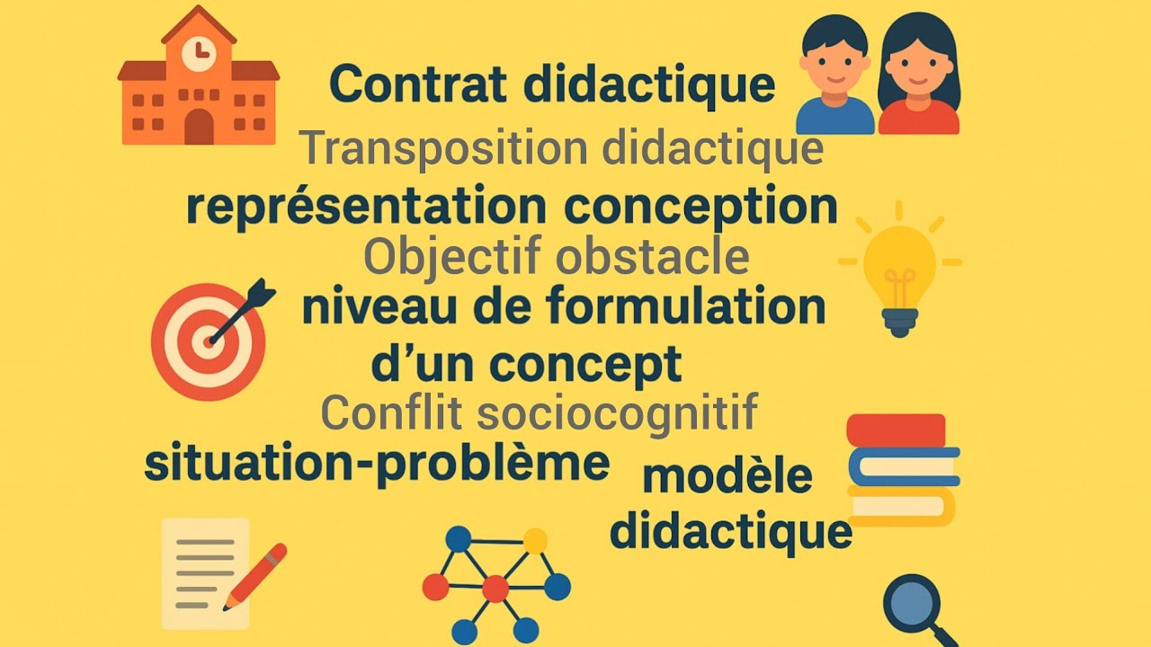 Concepts de base de la didactique du français (préparation au concours d'enseignements fr) 