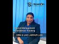 LEARN HUMAN RESOURCE MANAGEMENT COURSE WITH SPOTON TRAINING INSTITUTE, DUBAI