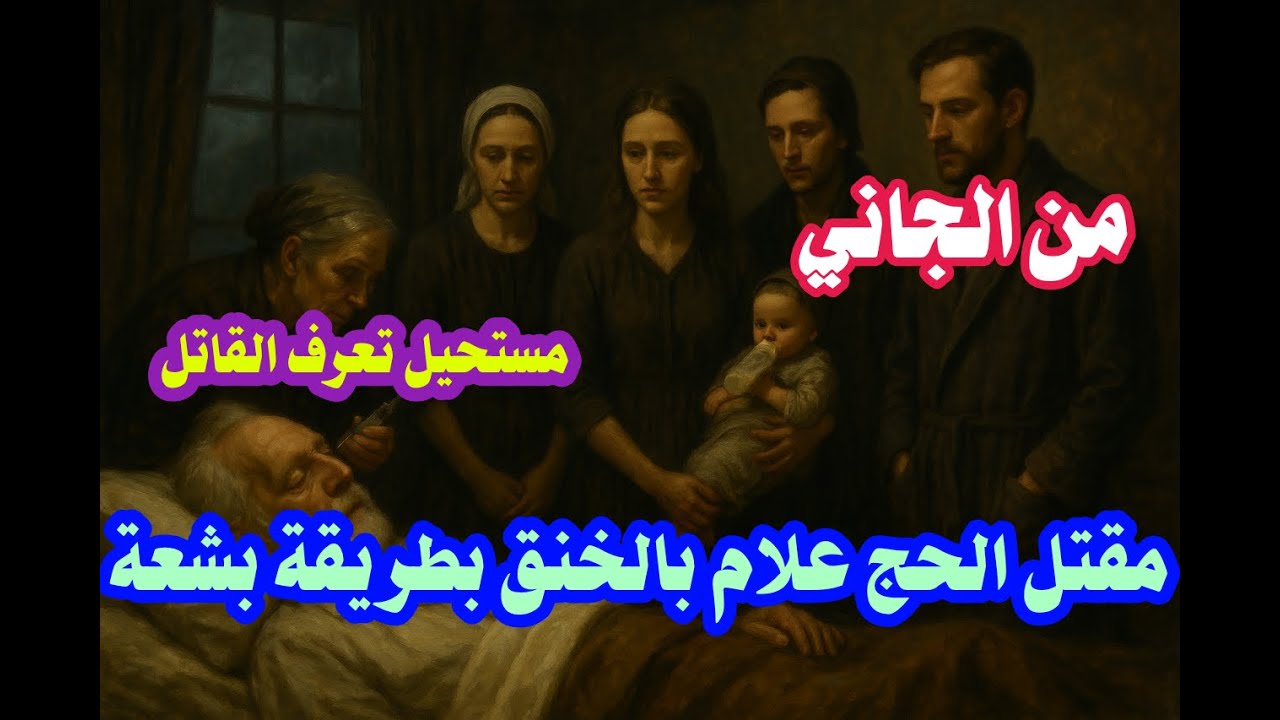 من الجاني حل لغز مقتل الحج علام بطريقة بشعة والقاتل هيصدمك فعلا