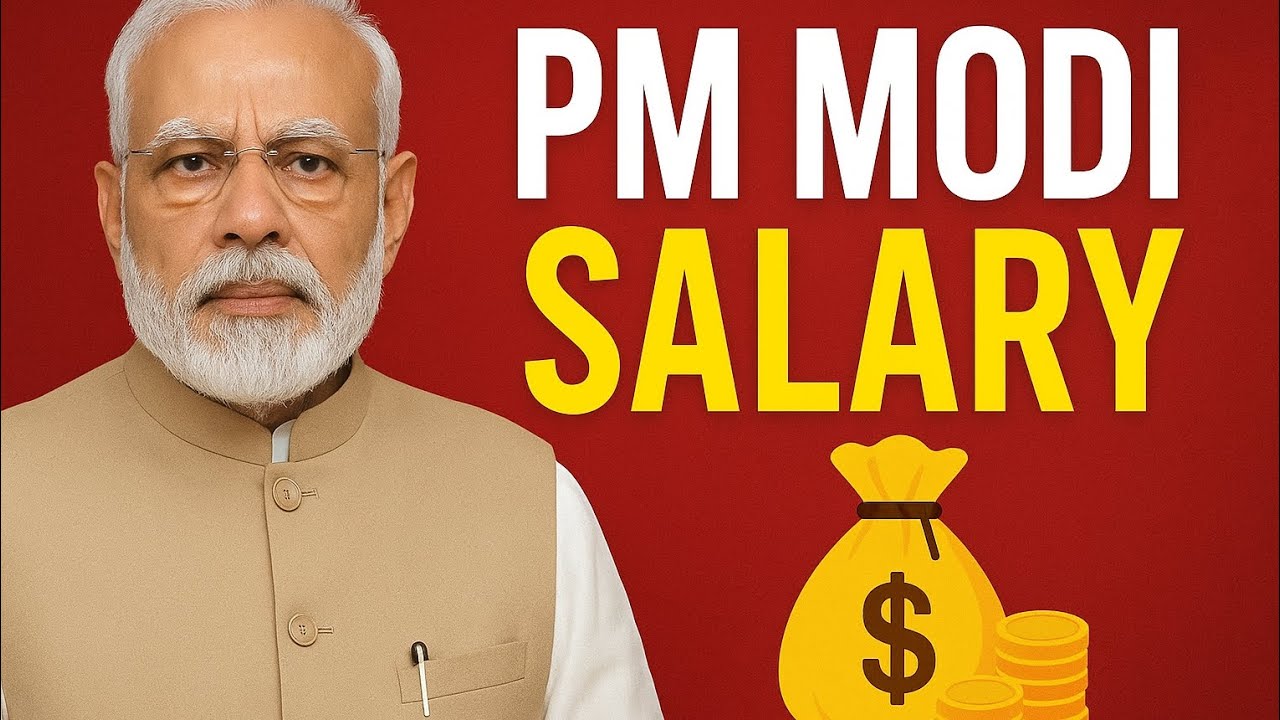 Salary Of Prime Minister Modi 