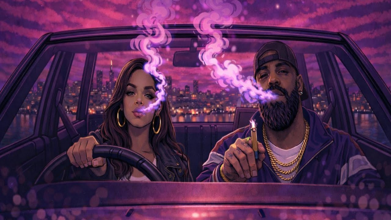   Night Drive & Smoke  | G-Funk Chill Rap| 420 Vibe Music