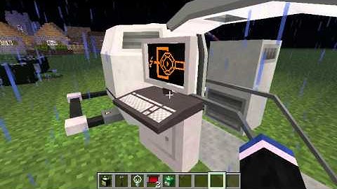 Minecraft: Mods - Electric-Age Mod | Transportation Machine