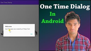 One Time Dialog in android studio | Android Studio | John Puwein | Khasi | Shillong | Meghalaya screenshot 2