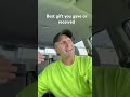 What’s the best gift you ever gave?