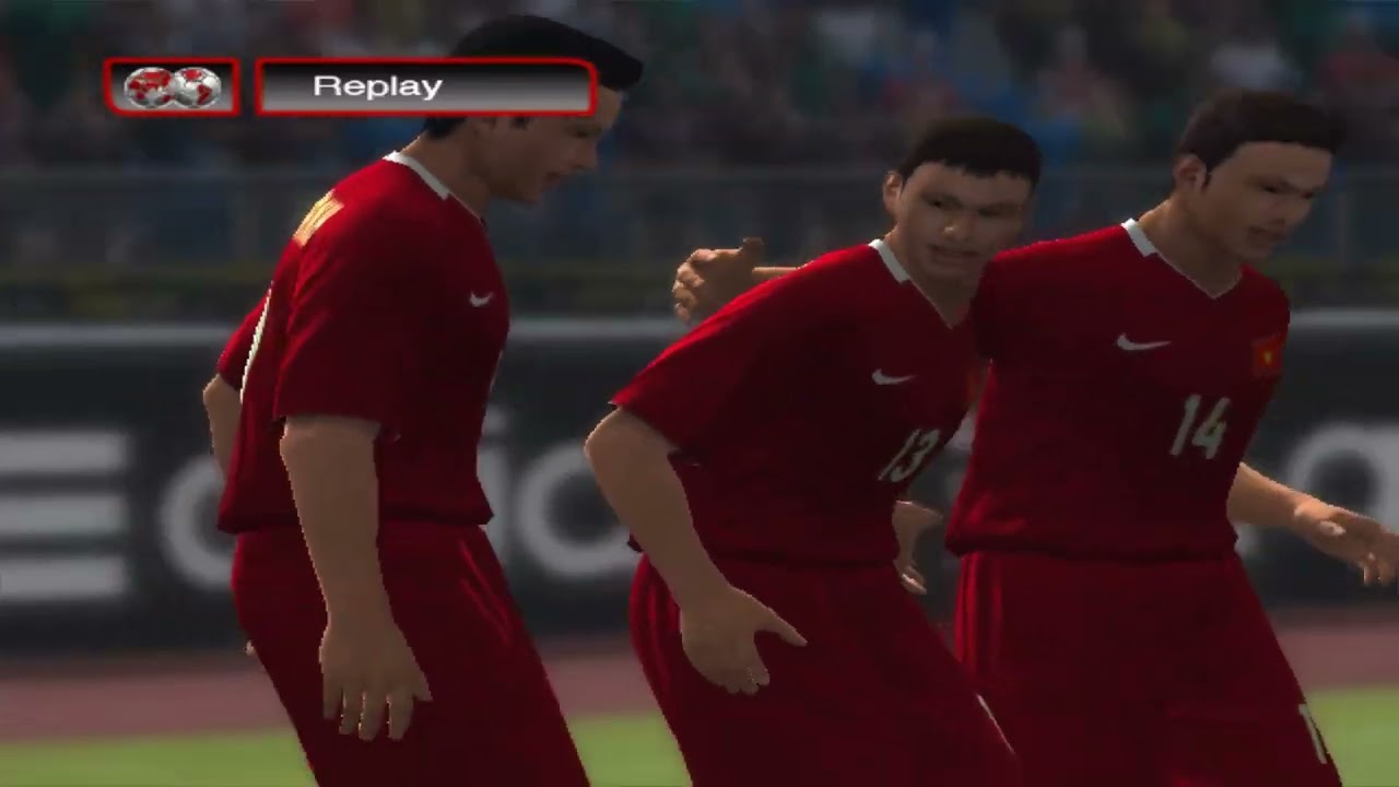 PES 2009 u23 Asian Cup Tập 1: Vietnam VS Indonesia (Vòng loại Bảng A - Trận 1)