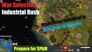 Industrial Rush Tutorial | War Selection Gameplay