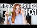 How Sponsorships Work On YouTube // What you need to know about paid sponsorships (beginner