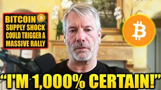 "If You Hold Bitcoin, A HISTORIC Bull Run Is Coming..." - Michael Saylor