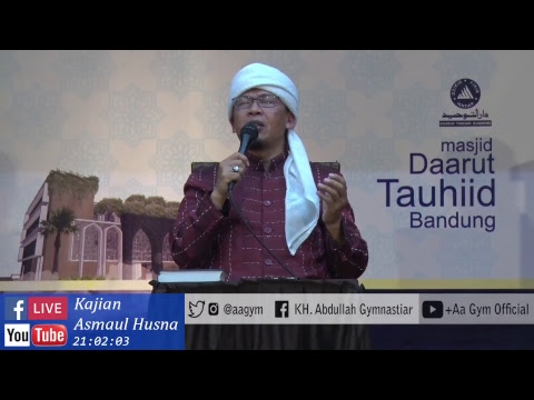 Ceramah Aa Gym Terbaru - FULLHD - Kajian Asmaulhusna LIVE  Nov 