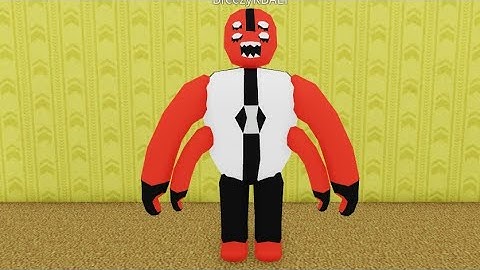 How to get FOUR ARMS/RED DUDE BACKROOMS MORPH in Backrooms Morphs (ROBLOX)