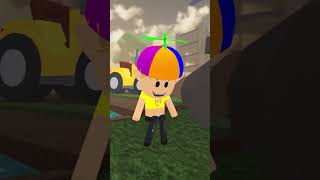 Un Niño Una Vez Subió A Jugar En El Sitio De Construcción #Shorts #Roblox #Animación