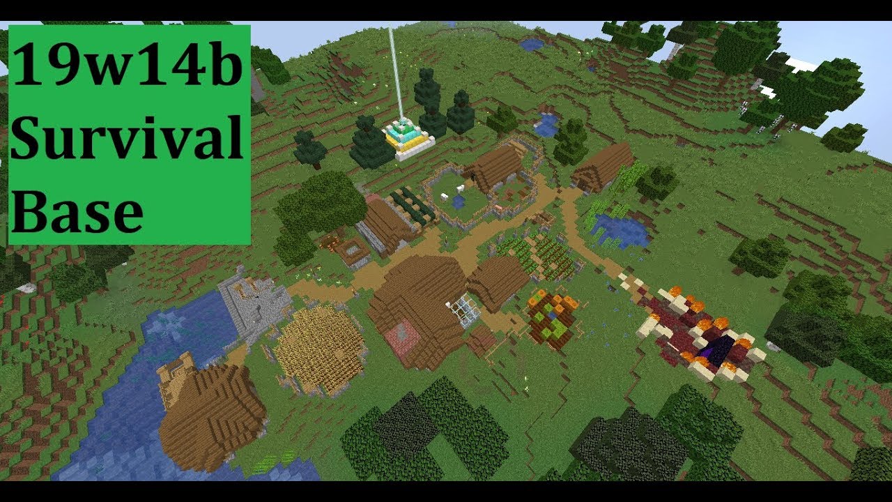 Minecraft - Snapshot 19w14b (My Ranch)