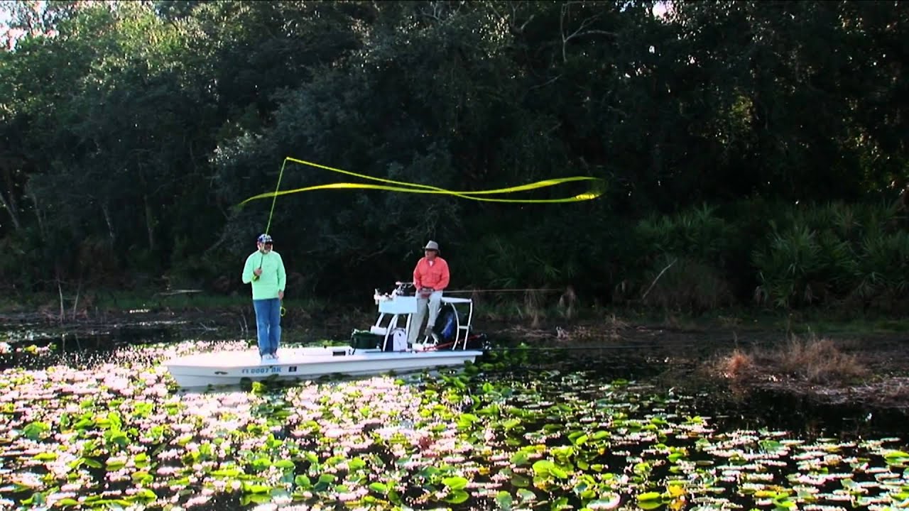 Casting lessons with Flip Pallot