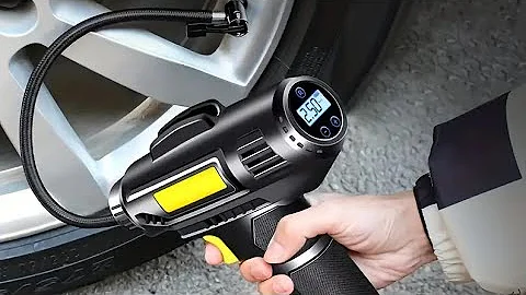 1pc Car Air Pump, Handheld Cordless Air Compressor Pump, Digital Display Portable Tire Air Pump,
