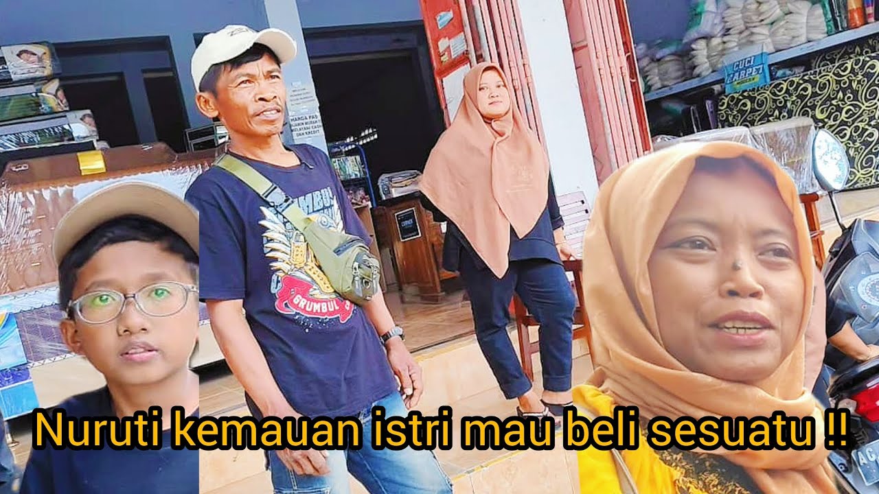 NURUTI KEMAUAN ISTRI MAU BELI SESUATU‼️