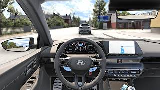 Hyundai I20 2021 - Euro Truck Simulator 2 [Steering Wheel Game Play] screenshot 2