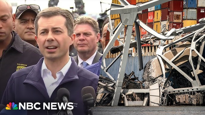 Secy Buttigieg Says Rebuilding Baltimore Bridge Will Not Be Easy