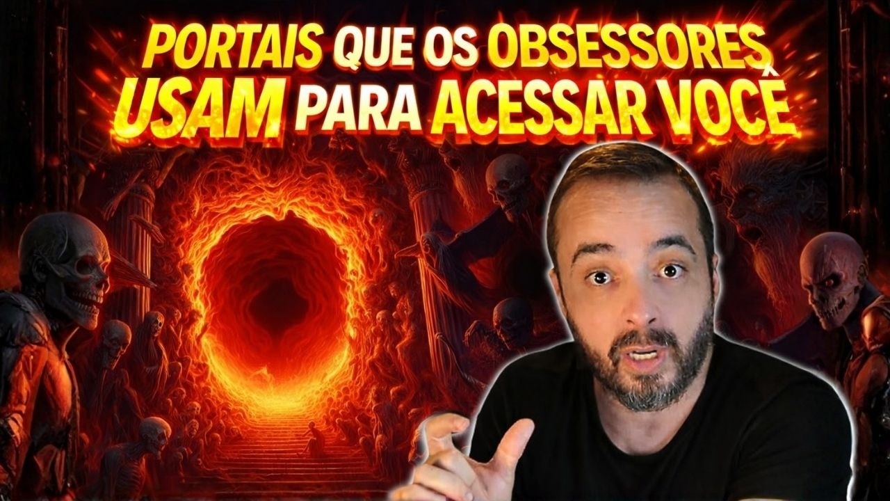 SAIBA QUAIS SÃO OS PORTAIS QUE OS OBSESSORES USAM PARA ACESSAR VOCÊ