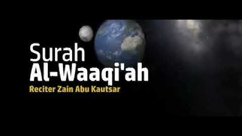 Surah Al-Waqiah Nan Merdu Cengkok Sedih