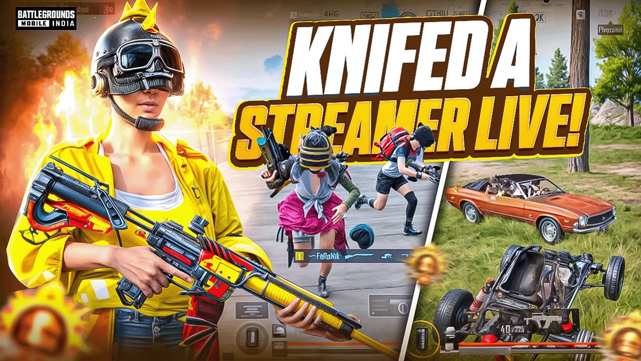 Streamer Never Expected This Knife.💀 | Intense 1v4 Clutches 🔥| BGMI 🔱