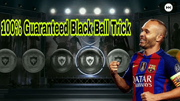 100% Working Black ball Trick | Pes 2018
