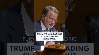 The Trump Administration continues to mislead the American people on the war with Iran.