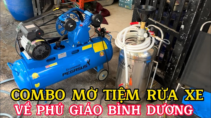 Chi phí mở tiệm rửa xe là bao nhiêu năm 2024