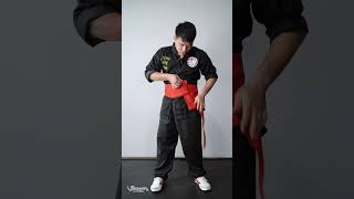 Hướng Dẫn Thắt Đai Võ Cổ Truyền Chuẩn Nhất | VinKungfu Shorts #shorts screenshot 4