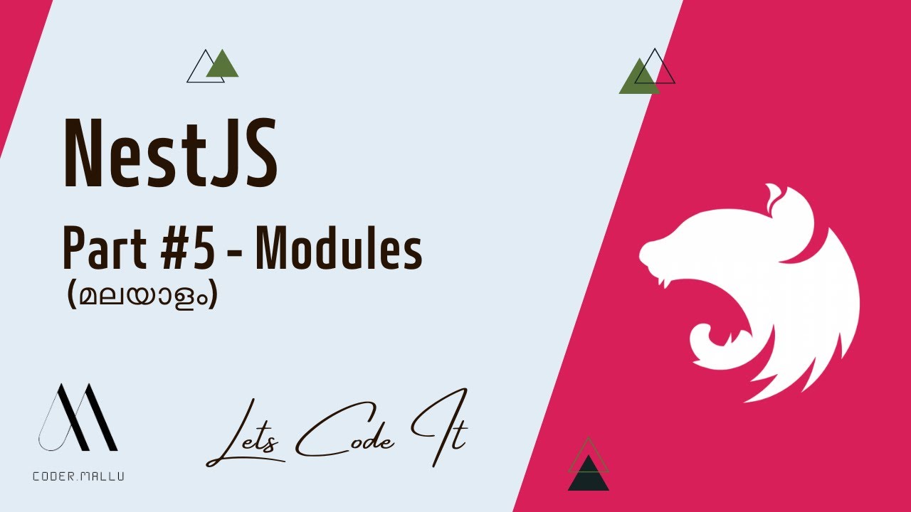 NestJS Tutorial (മലയാളം) #5 - Modules - YouTube