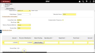 GT eForms™ Demo: PeopleSoft Additional Job eForm