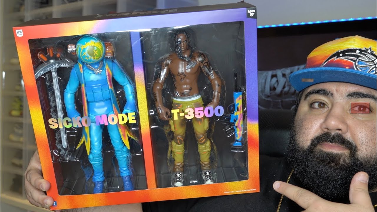 Travis Scott X Fortnite Action Figure