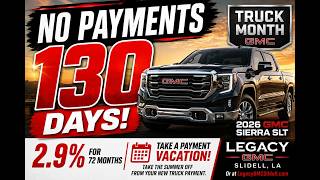 Gas Prices Got You Down? | No Payments for 130 Days at Legacy GMC Slidell